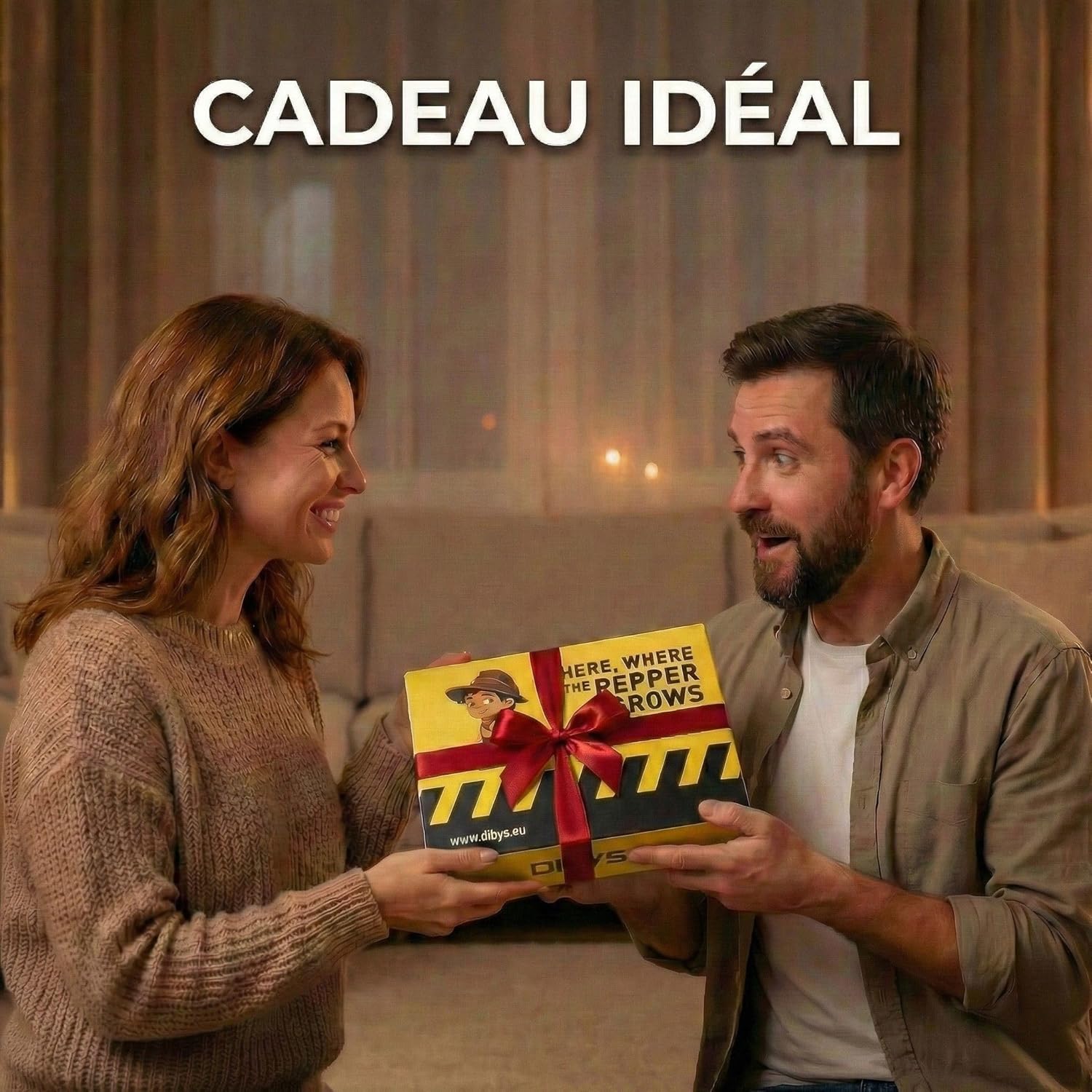 Thumbnail 5 de Coffret DIBYS de 6 variétés de poivres en tubes à essai avec recettes