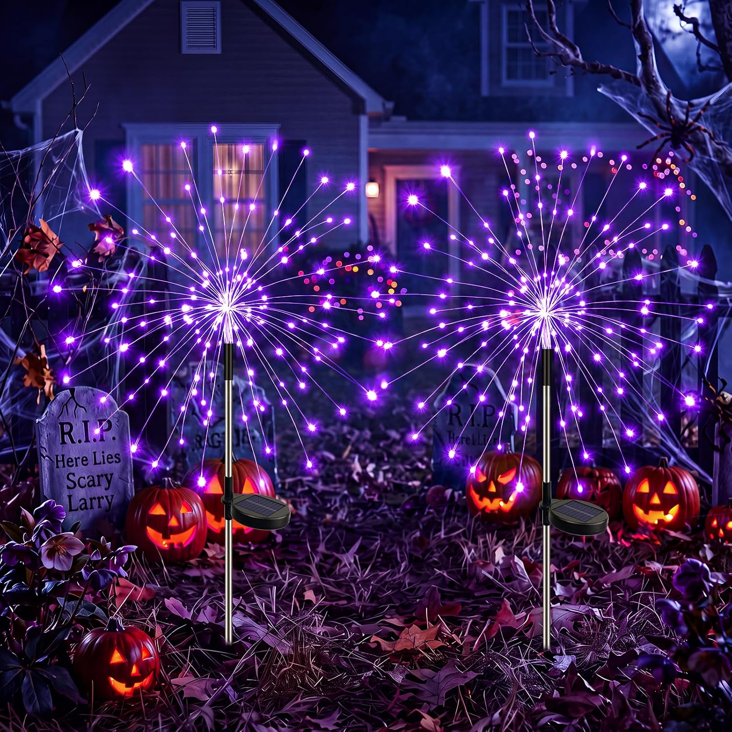 Detalle de btfarm Solar Halloween Lights, 120 LEDs
