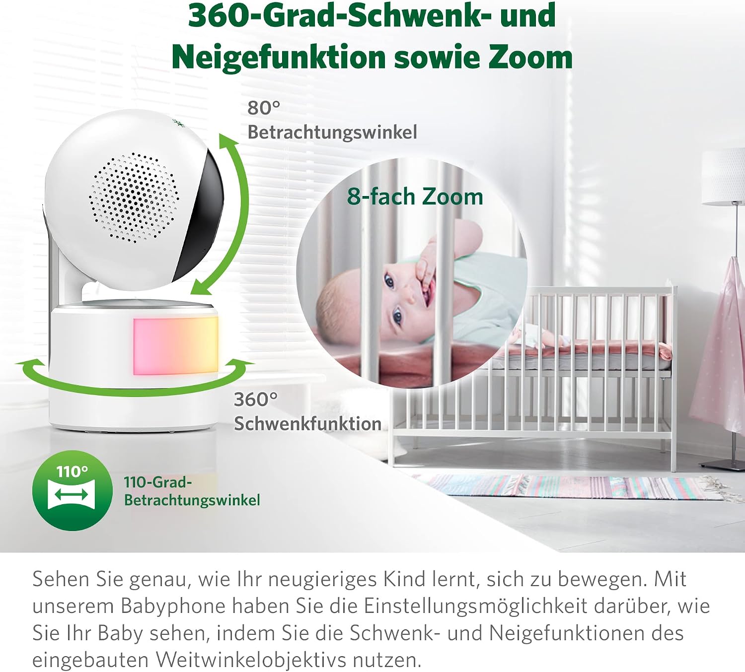 Thumbnail 2 de LeapFrog LF915 Baby Monitor