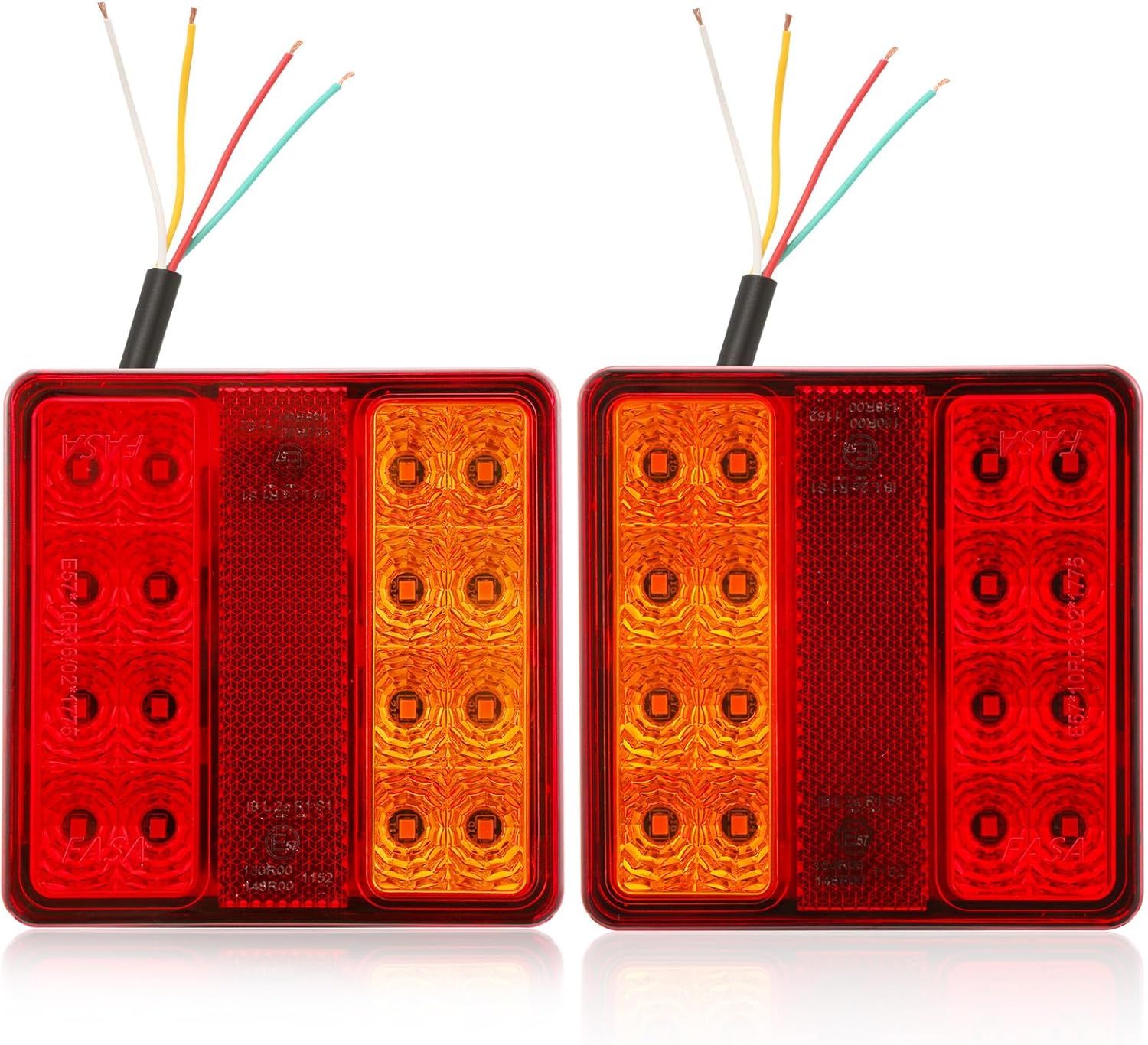 Thumbnail 6 de SPARKMOTO 2-Pack 12V LED Trailer Light Cluster with IP67 Waterproofing and 5 Functions