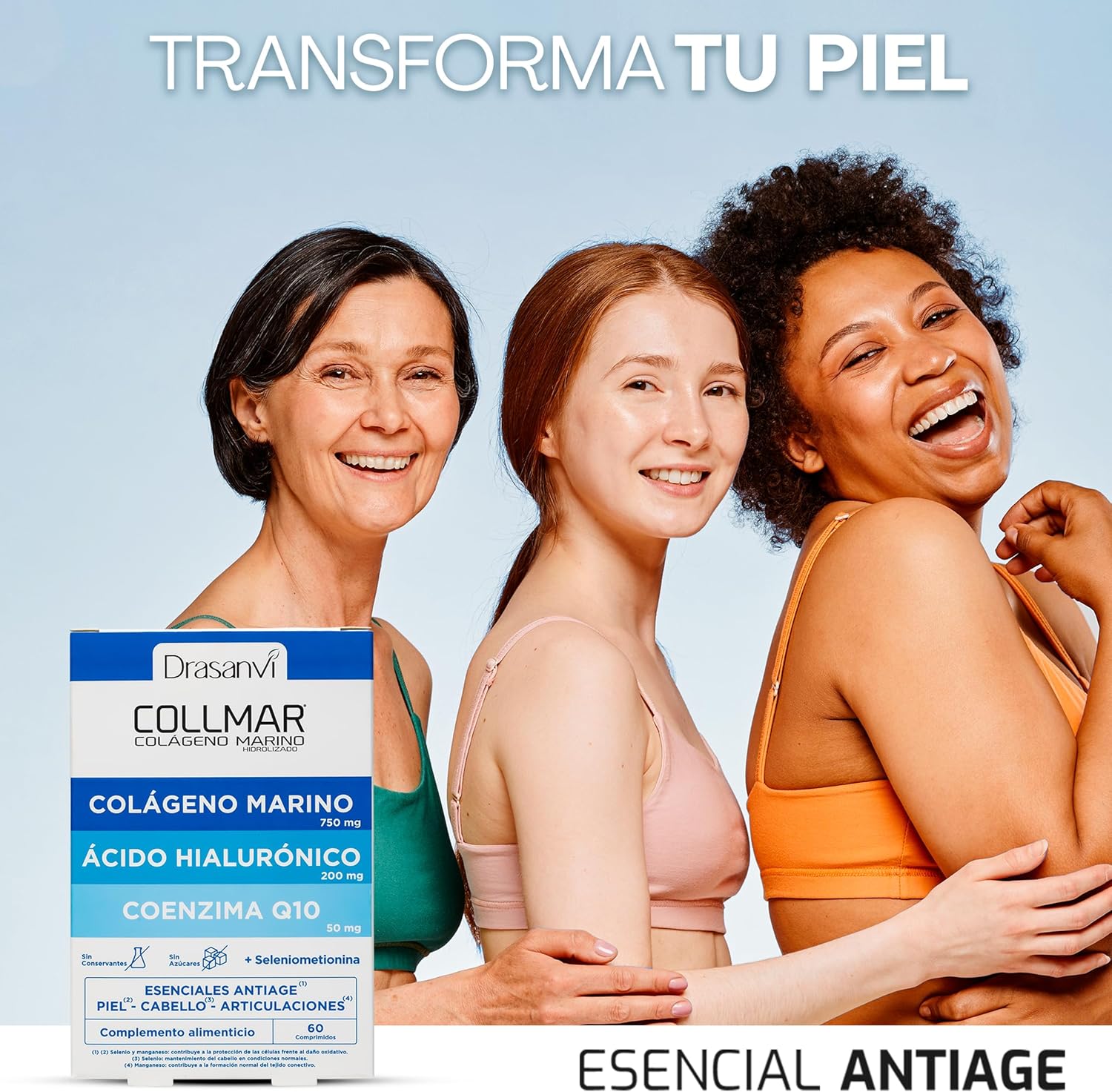 Thumbnail 4 de DRASANVI Collmár Antiage 🧴 Colágeno Marino y Ácido Hialurónico