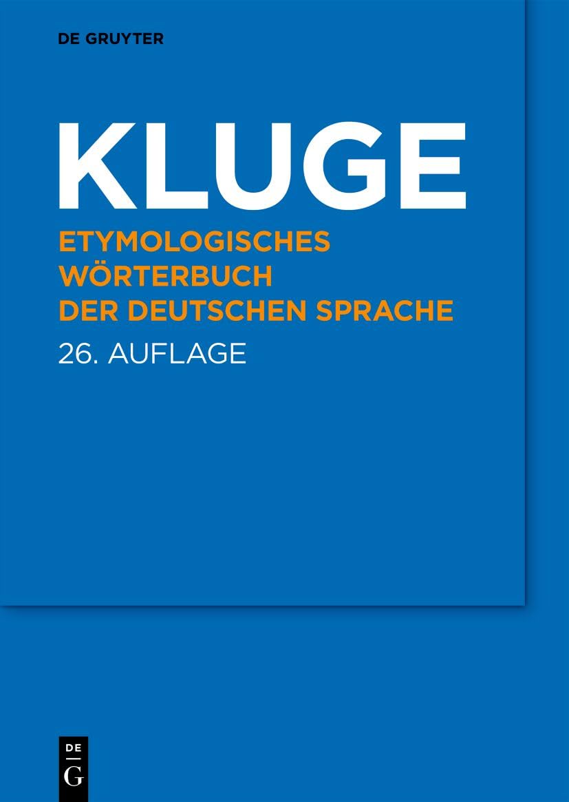 Detalle de Etymologisches Wörterbuch der deutschen Sprache – 26:e utgåvan, 1 328 sidor