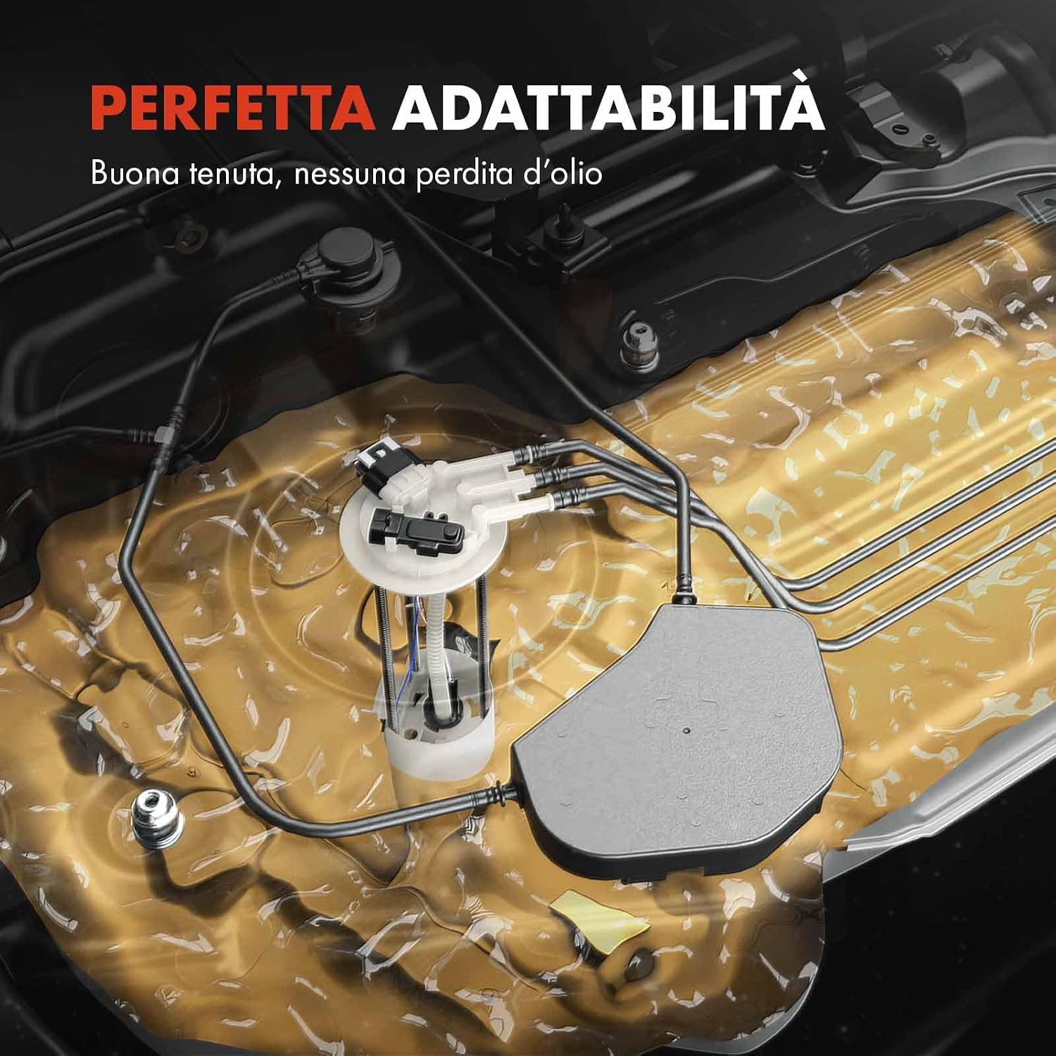 Thumbnail 6 de Frankberg Pompa carburante Kit Modulo di alimentazione carburante 4- Poli compatibile con Nissan Micra (K12/K13) e Note E11 NE11