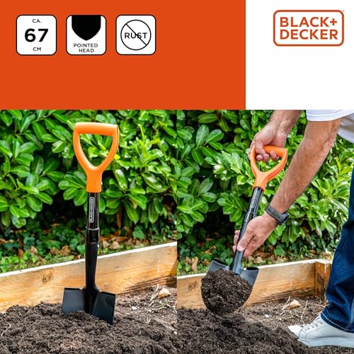 Thumbnail 5 de BLACK+DECKER Pala 67 cm, cabeza acero carbono 🛠️