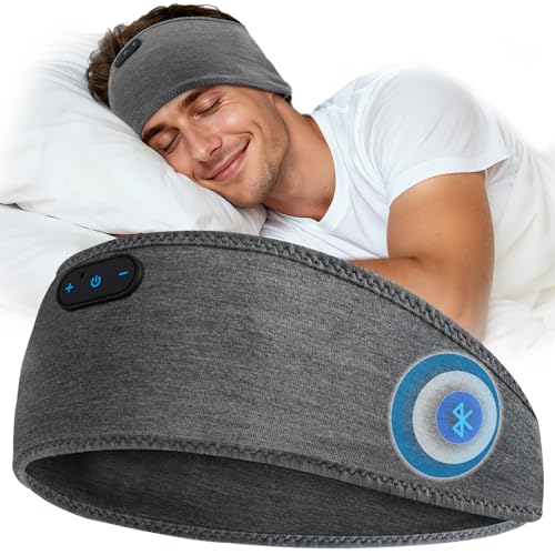 Detalle de LC-dolida Bandeau Bluetooth Écouteurs – 5 en 1 pour sommeil, sport et bien-être