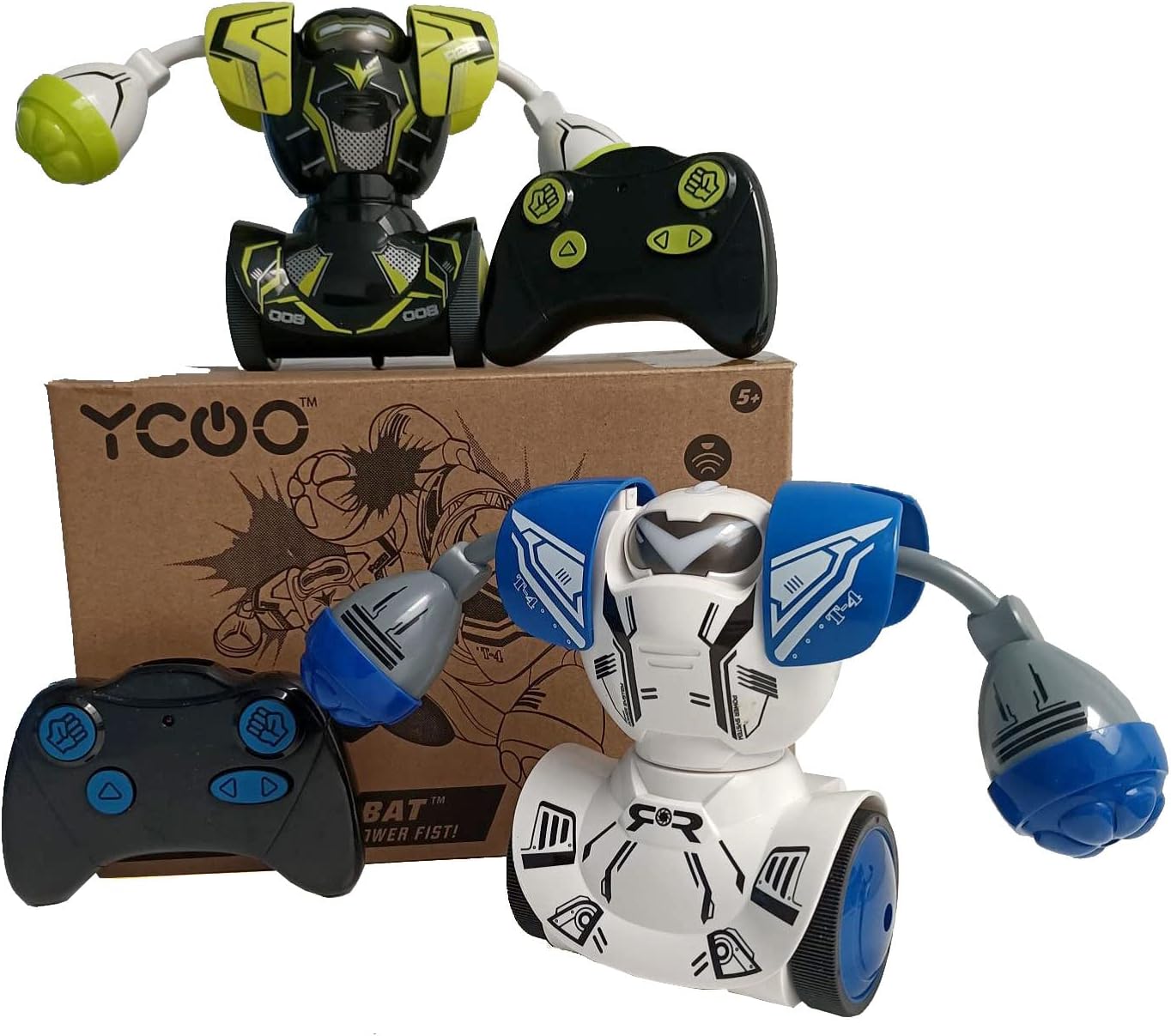 Thumbnail 1 de Silverlit YCOO Kombat Boxer 54321 – zestaw 2 robotów z efektami LED i dźwiękiem