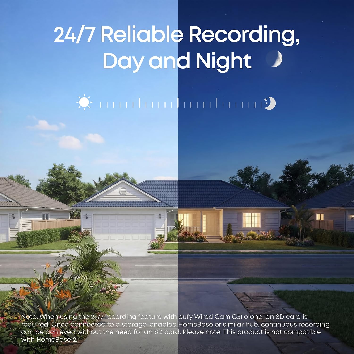 Thumbnail 6 de eufy Security T817L C31 Indoor/Outdoor Camera, 360° Pan/Tilt, Color Night Vision