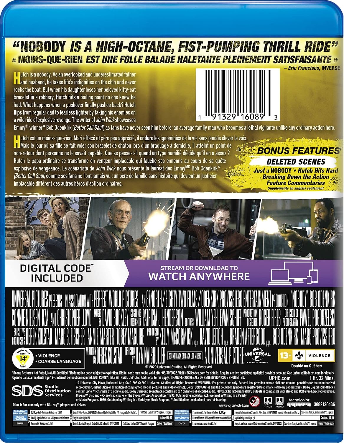 Thumbnail 2 de Nobody - Blu-ray + DVD (Bilingual)