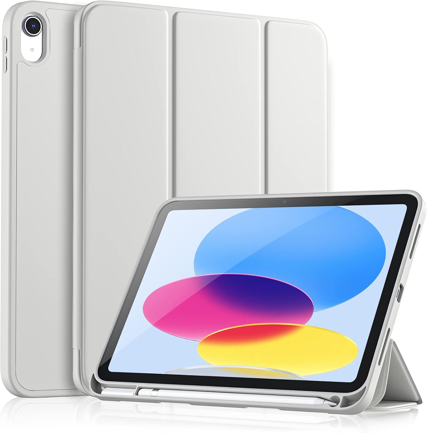 Detalle de Vobafe Case for iPad A16 11th/10th, 11in trifold cover