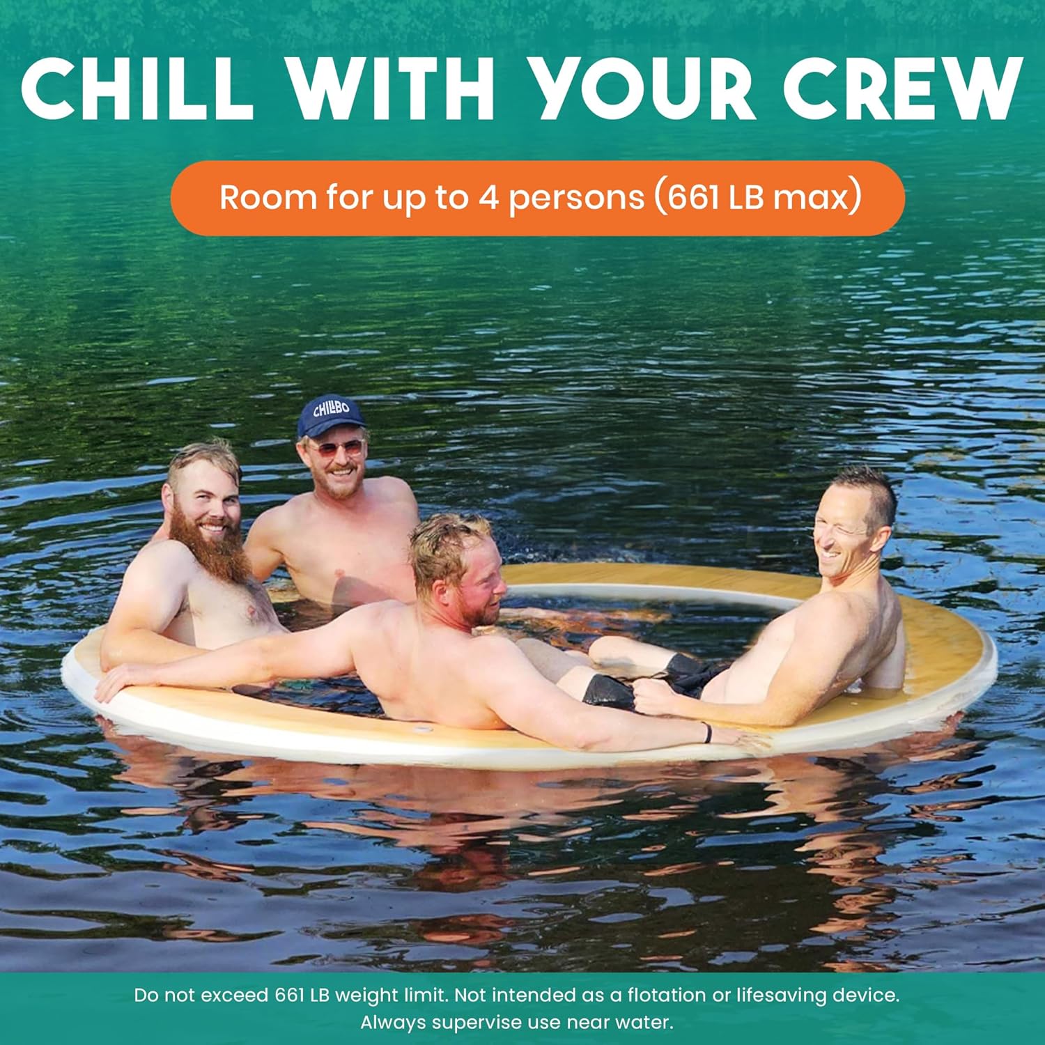 Detalle de Chillbo Inflatable Couch – Unique Designs with No-Pump Setup