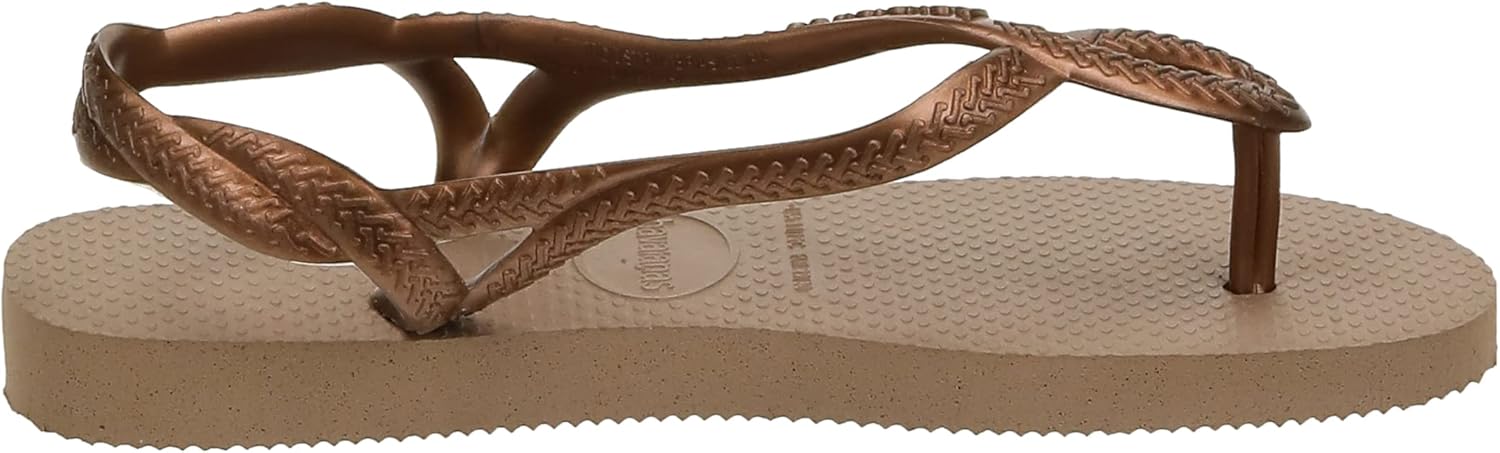 Detalle 2 de Havaianas Luna sandali da donna comodi con chiusura alla caviglia, cinturini intrecciati e suola antiscivolo
