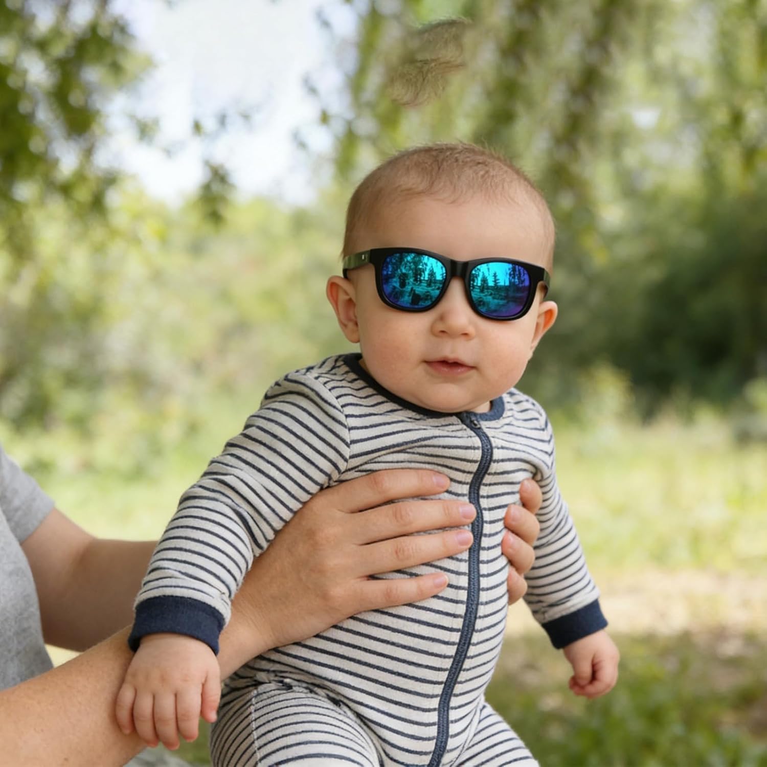 Thumbnail 1 de Lunettes de soleil polarisées bébé (0 à 3 ans) avec lanières en TPEE souple