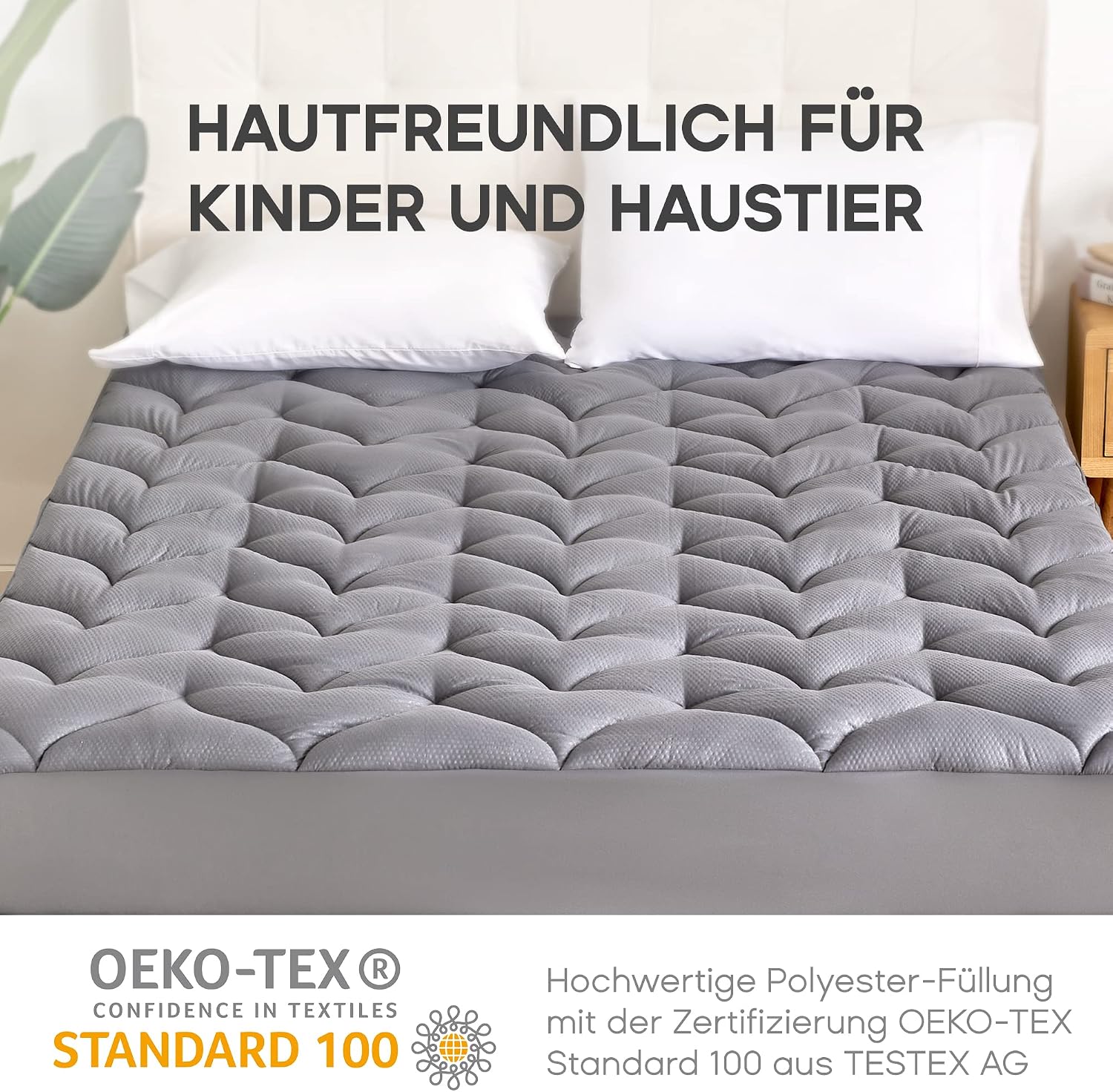 Detalle de Sonive Matratzenschoner 140x200 cm