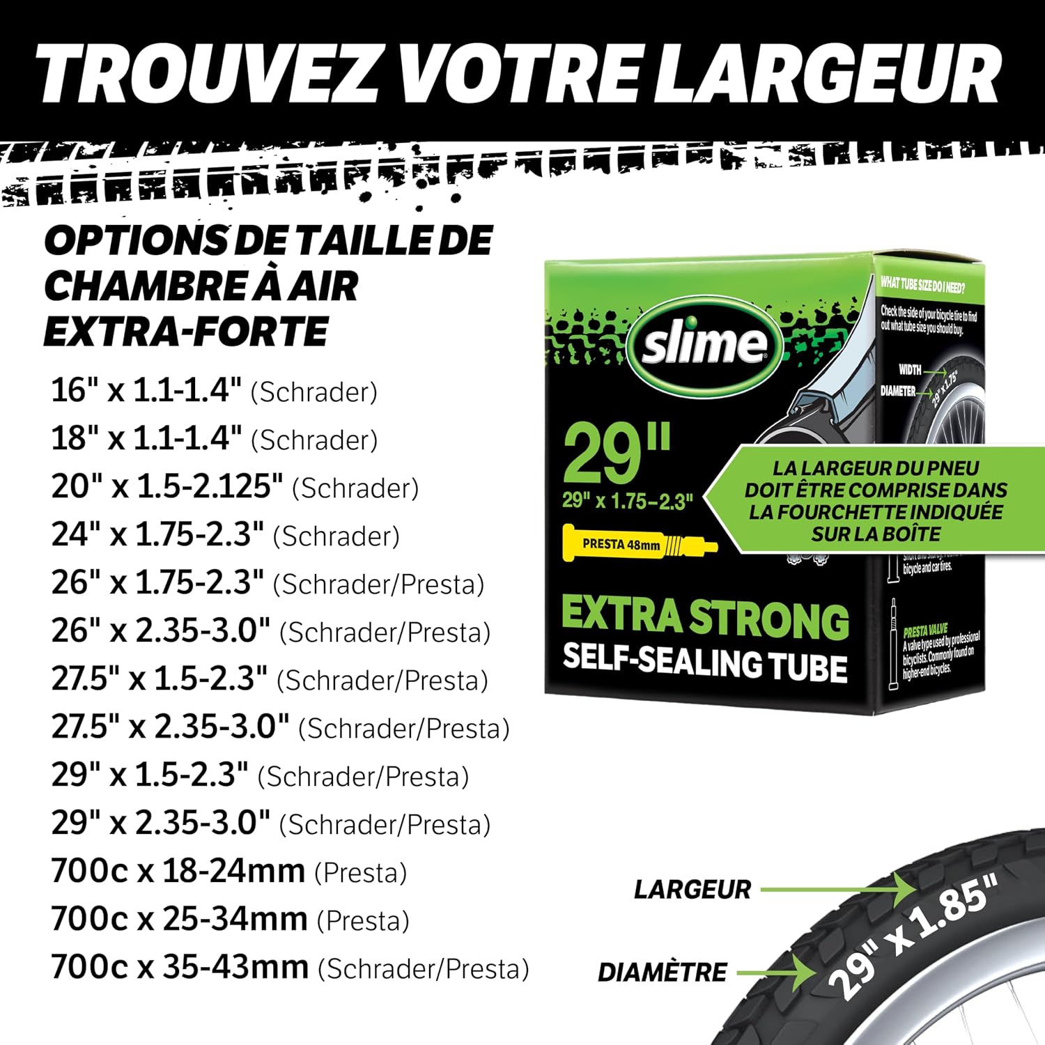 Thumbnail 4 de Slime Chambre à Air de Vélo avec Produit Anti-crevaison: sécurité et simplicité pour vos sorties