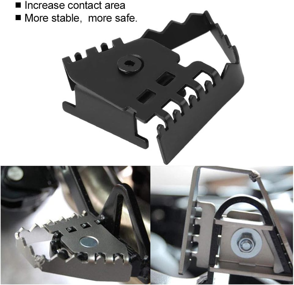 Detalle 2 de KIMISS Motorcycle Brake Pedal Extension, Stainless Steel