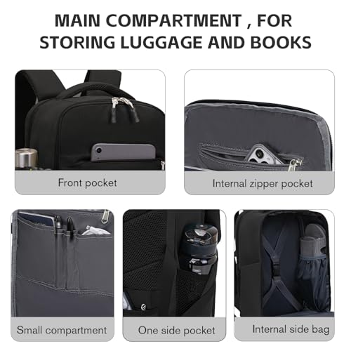 Thumbnail 3 de Mochila Hayayu de viaje cabina 40x30x20 para Ryanair y aerolíneas europeas