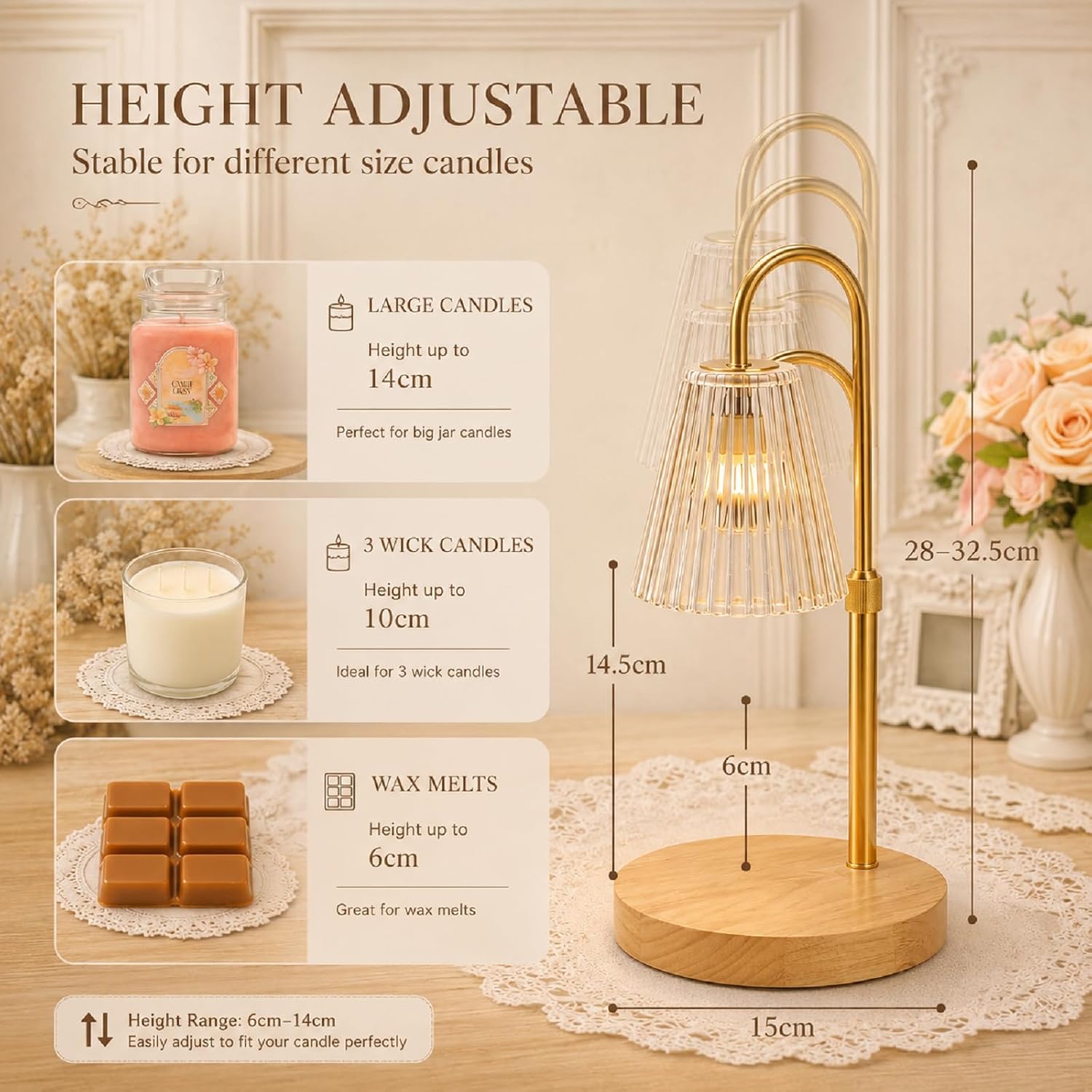 Detalle 1 de Funistree Candle Warmer Lamp with Dimmer 1