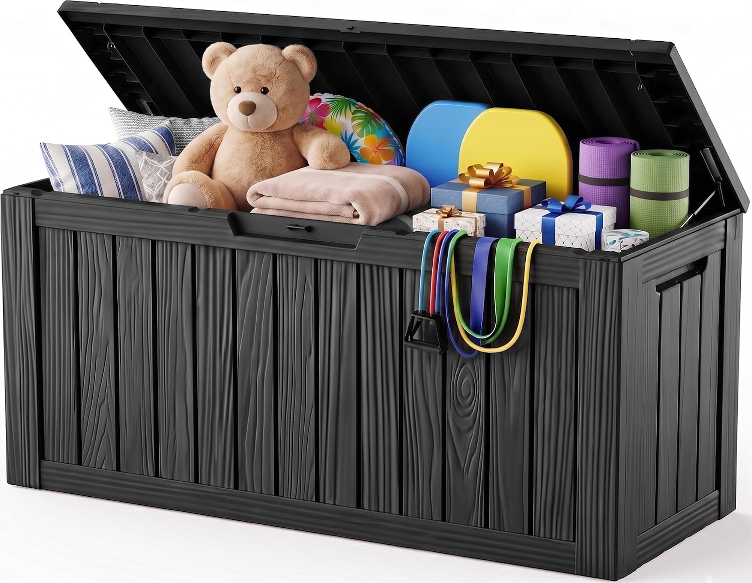 Detalle de Outdoor Storage Box 140-Gallon Deck Box