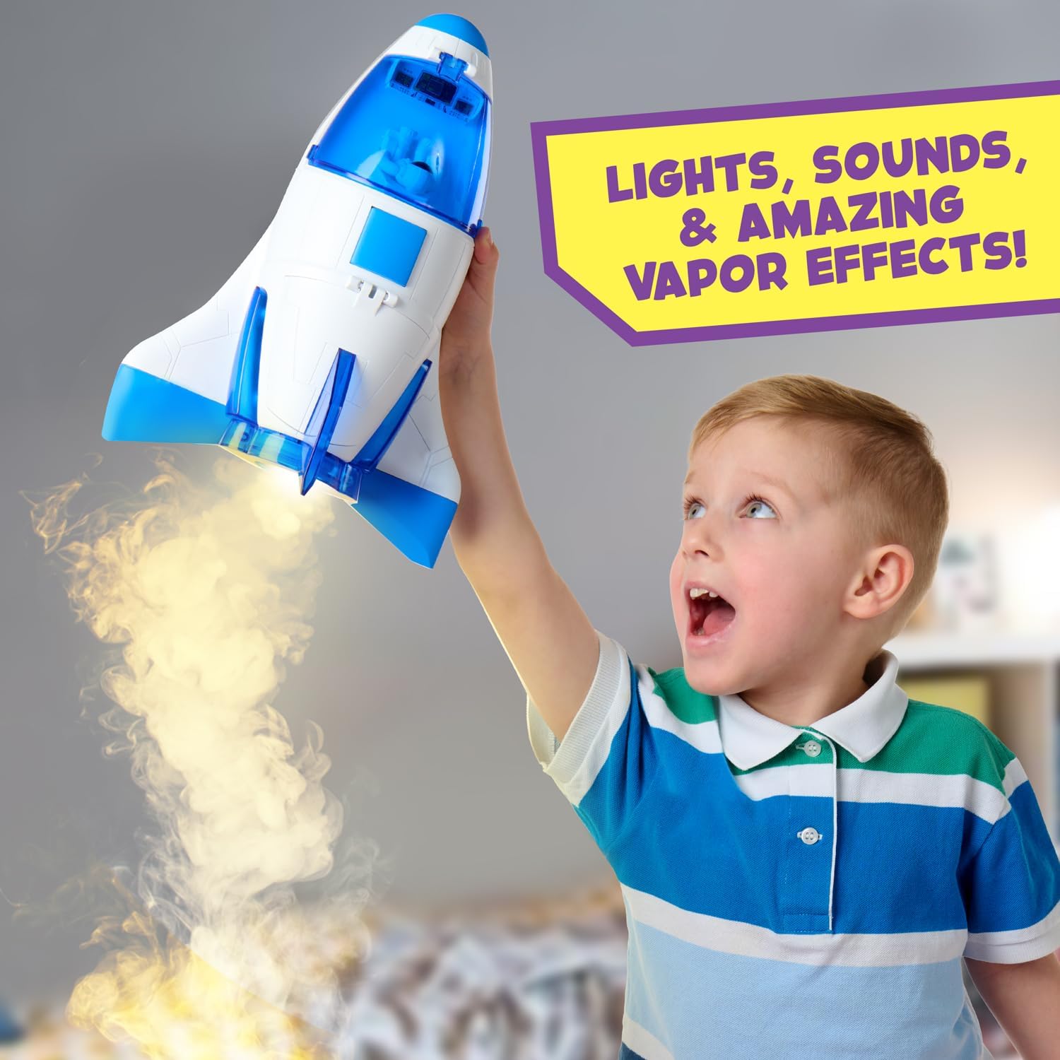 Thumbnail 1 de EnergX Amazing Vapor Rocket with Astronaut Toy 🚀