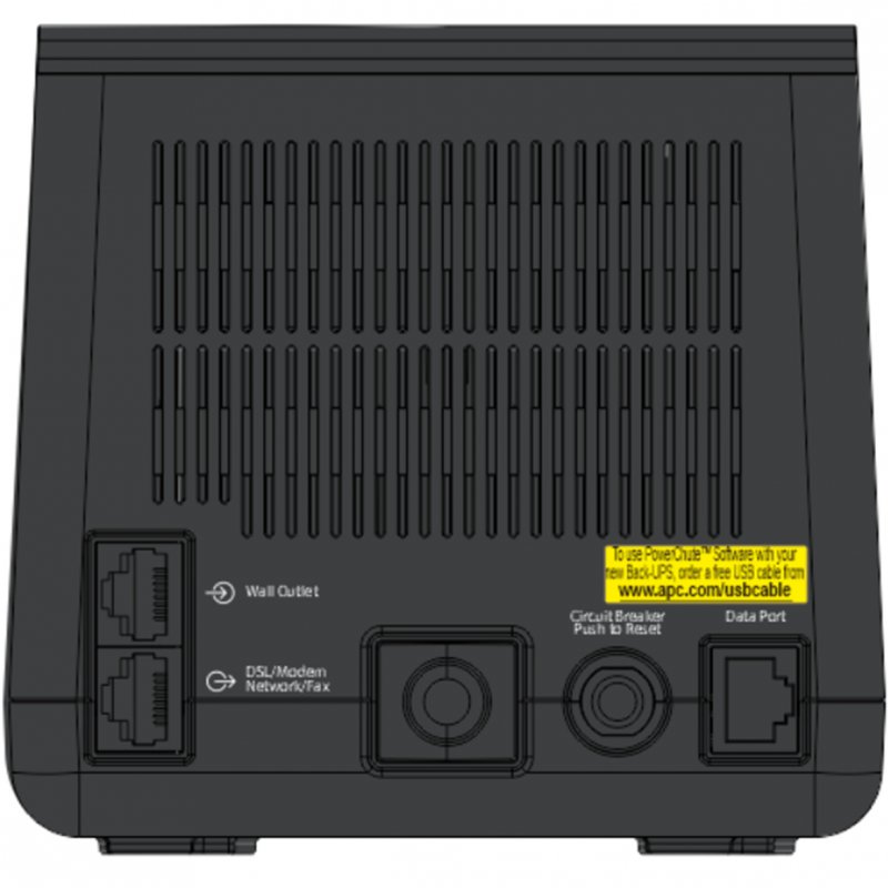 Thumbnail 2 de APC Back-UPS Regleta 650VA 400W 1 puerto USB
