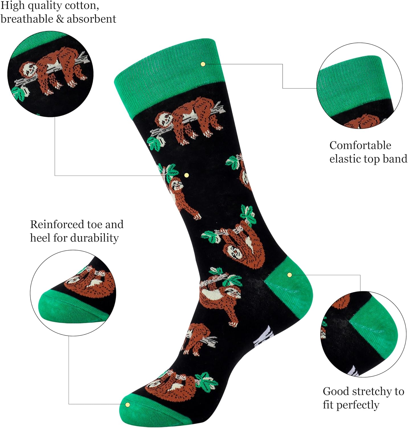 Thumbnail 6 de Belloxis Bunte Socken Herren 43-46 Baumwolle
