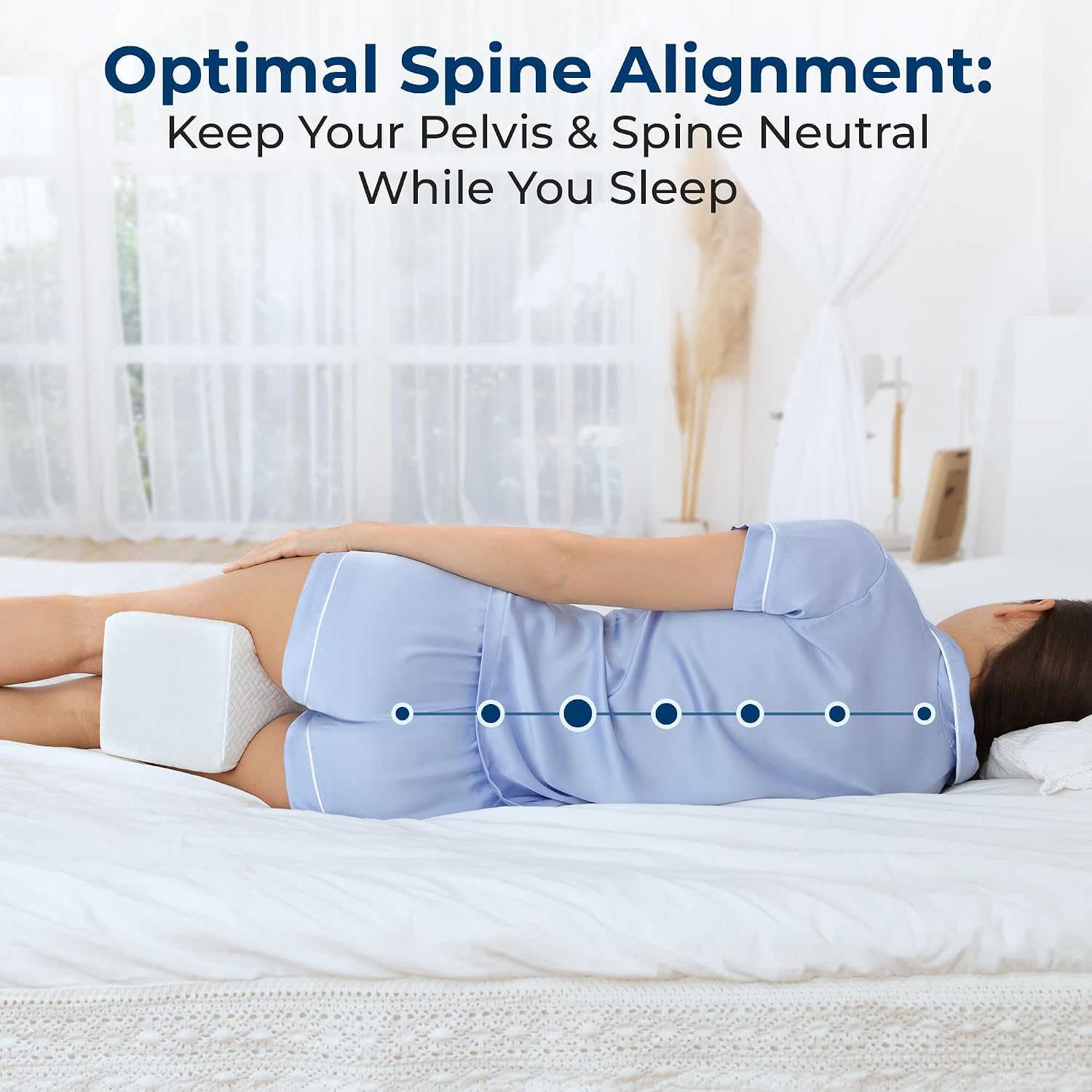 Thumbnail 6 de 5 STARS UNITED Knee Pillow for Side Sleepers
