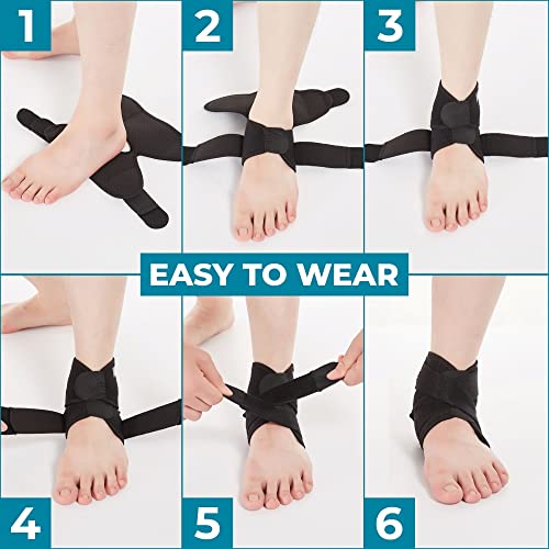 Thumbnail 3 de Bodyprox Ankle Support Brace, Breathable Adjustable Wrap (1 Pack)