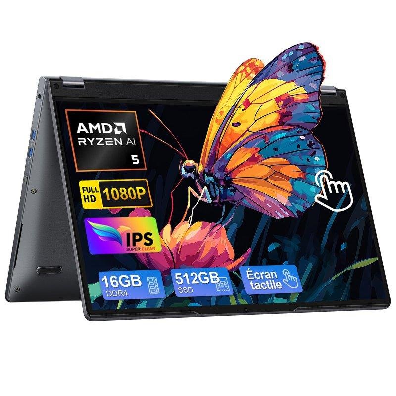 Detalle de vanwin UL1561 Ryzen 5 7430U 16 GB