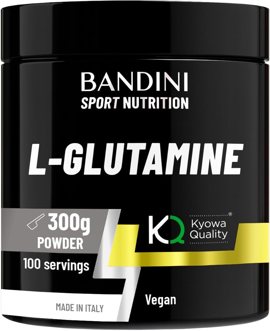 Detalle de BANDINI L-Glutamine Kyowa-poeder, 300 g, vegan