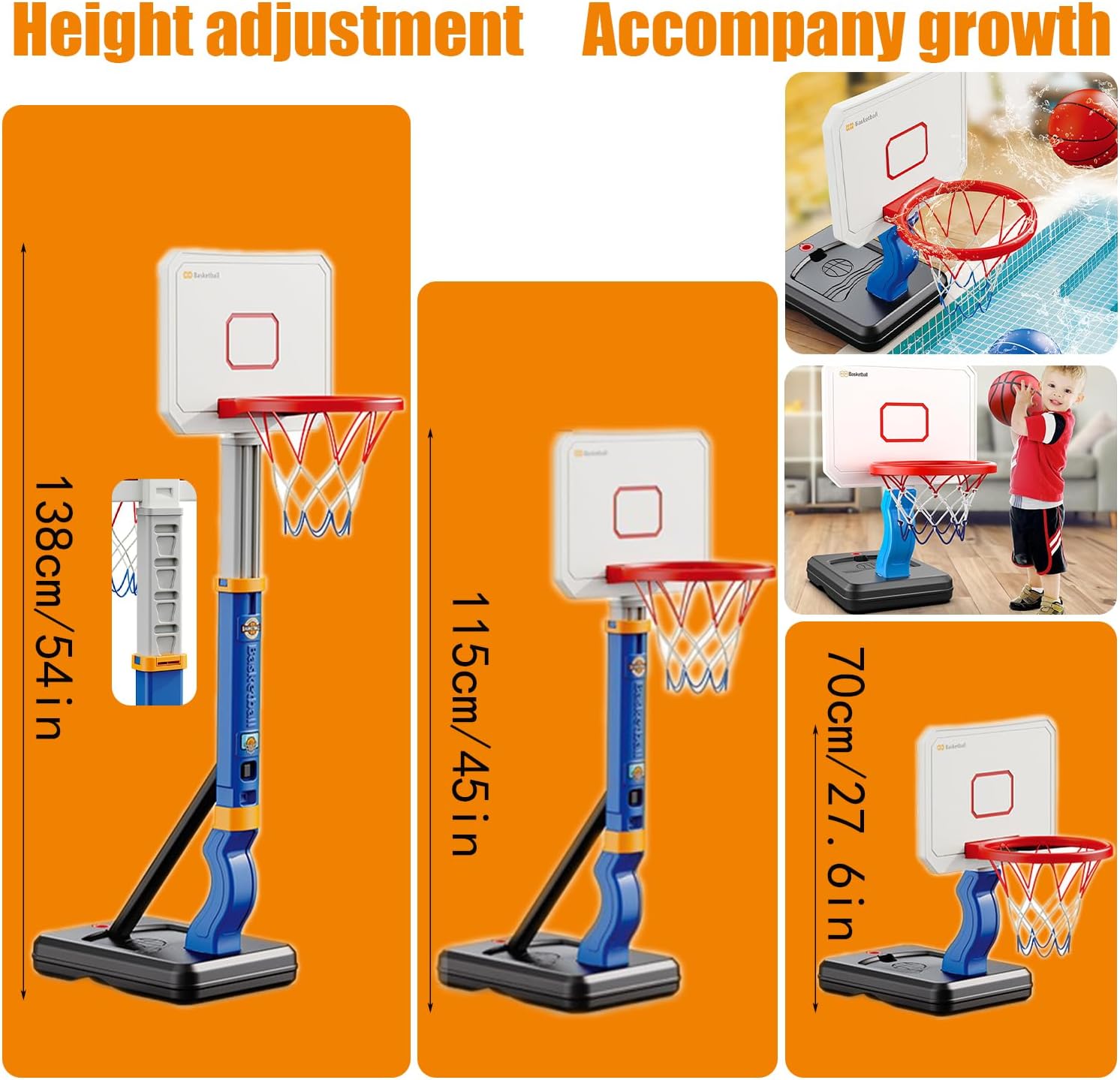 Thumbnail 6 de Basketball Hoop for Kids