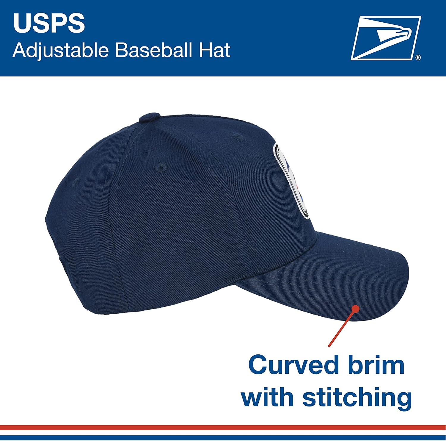 Detalle 1 de USPS Baseball Hat, One Size