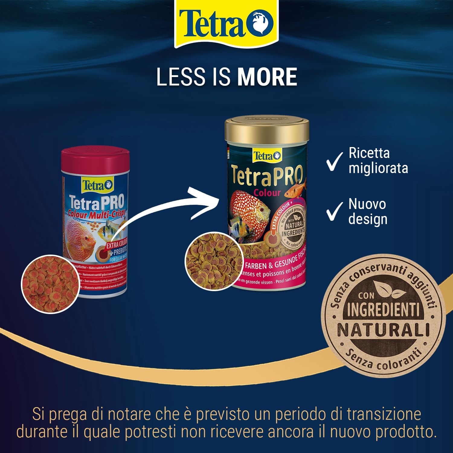 Thumbnail 1 de Tetra Pro Colour Multi-Crisps: Mangime premium per pesci ornamentali, lattina da 250 ml