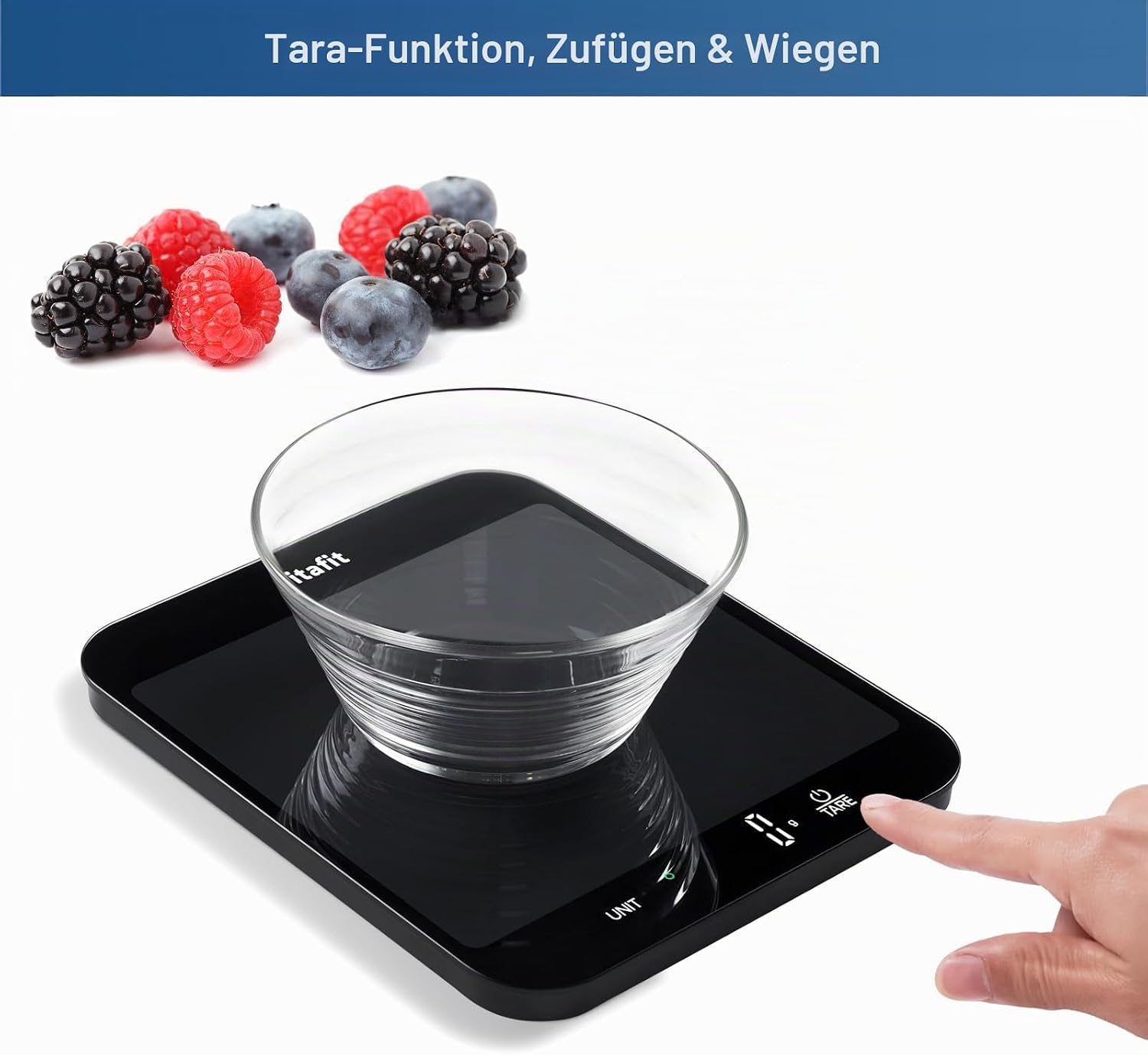 Thumbnail 5 de Vitafit Küchenwaage Digital 15 kg