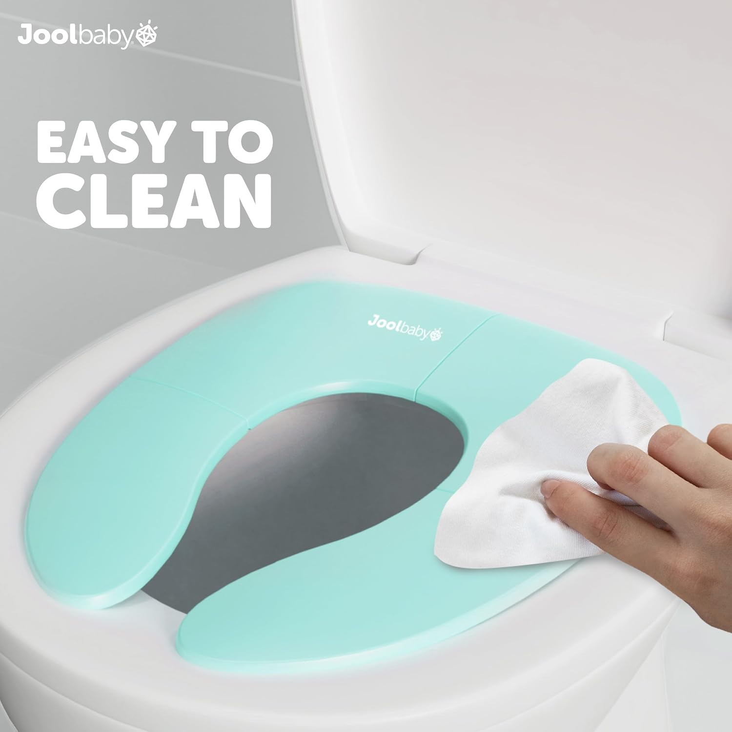 Thumbnail 4 de Jool Baby Folding Travel Potty Seat for Girls Aqua