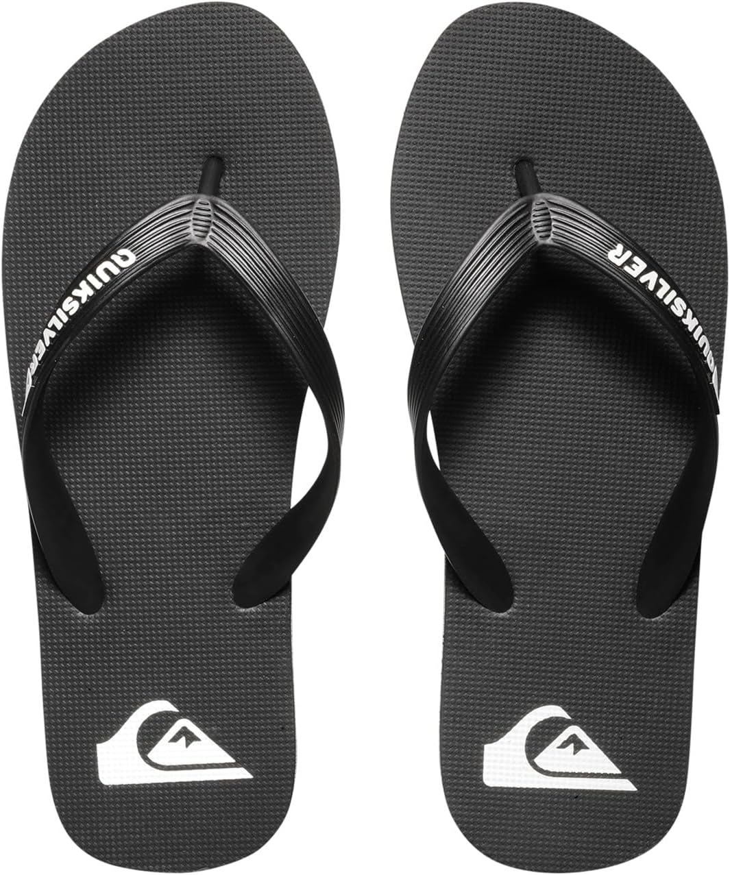 Detalle de Quiksilver Homme Molokai Sandale Noir – confort et polyvalence estivale