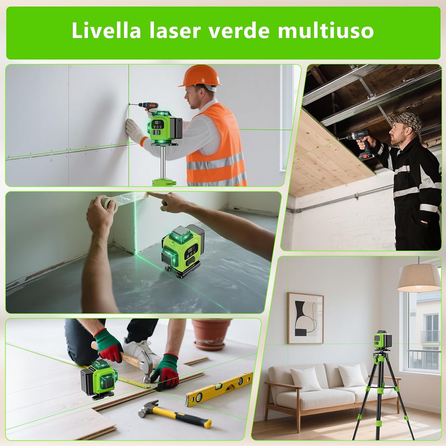 Thumbnail 6 de Livella laser autolivellante 4x360, 16 linee