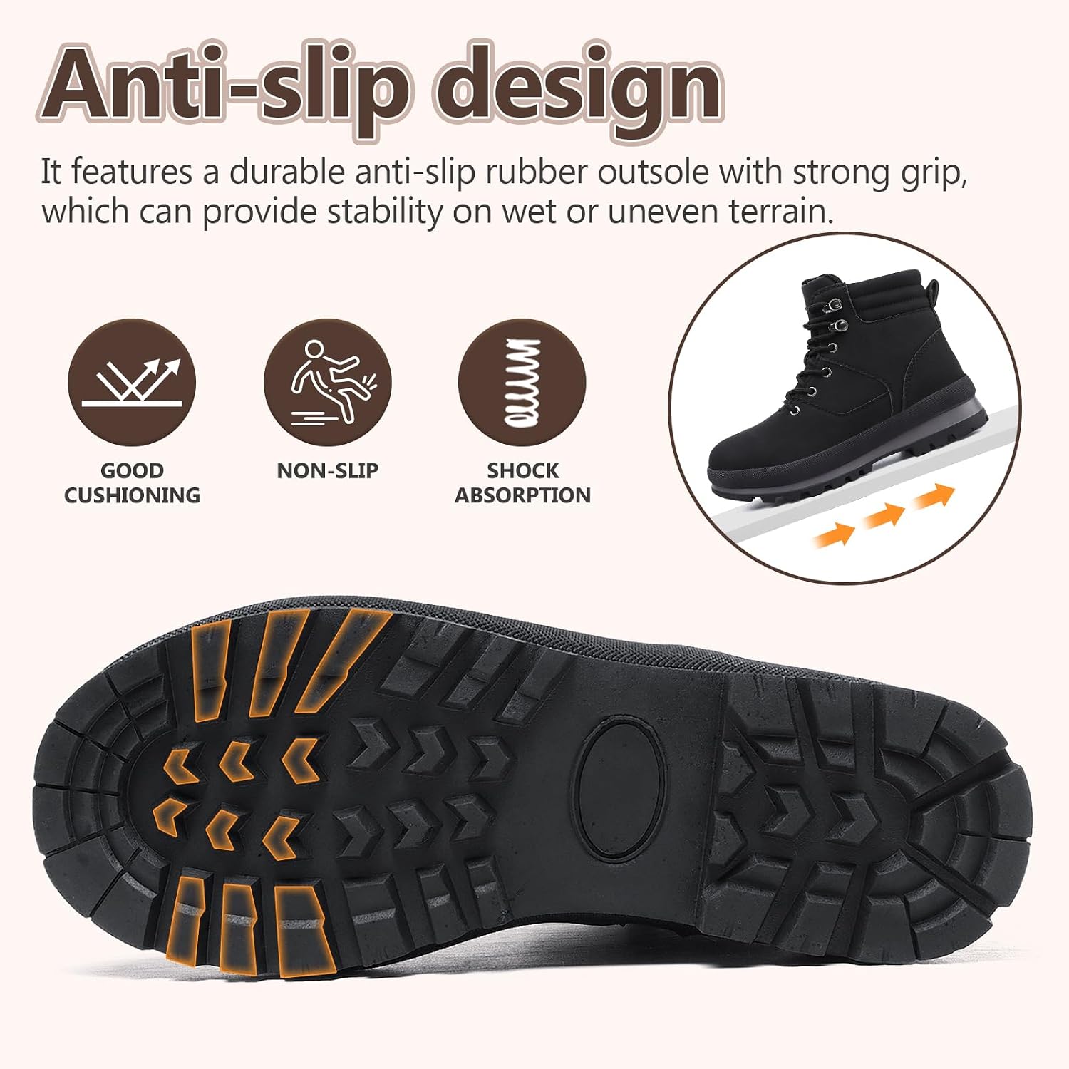 Thumbnail 3 de Walking Boots Womens Ankle Hiking Boots