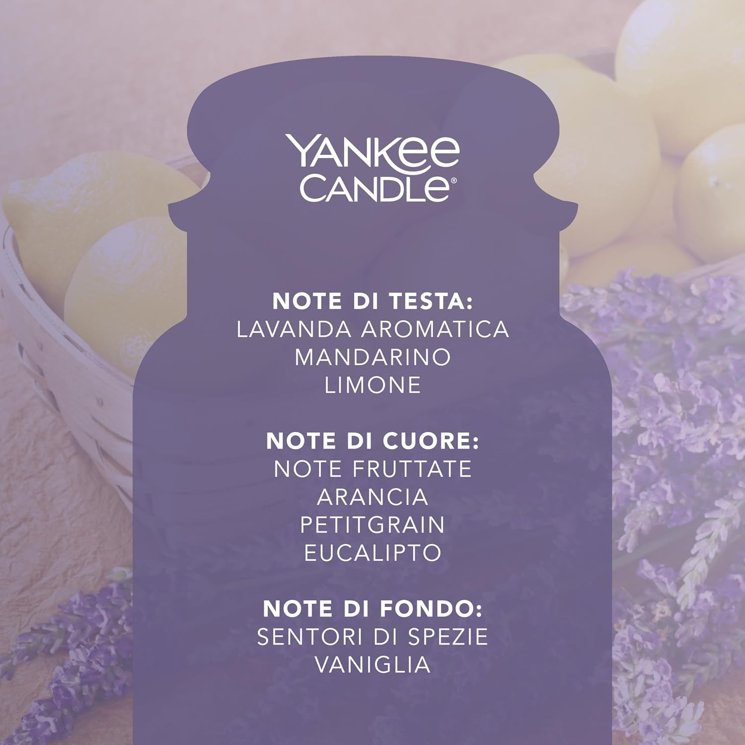 Thumbnail 3 de Yankee Candle Lavanda al limone candela in giara grande 150 h 🕯