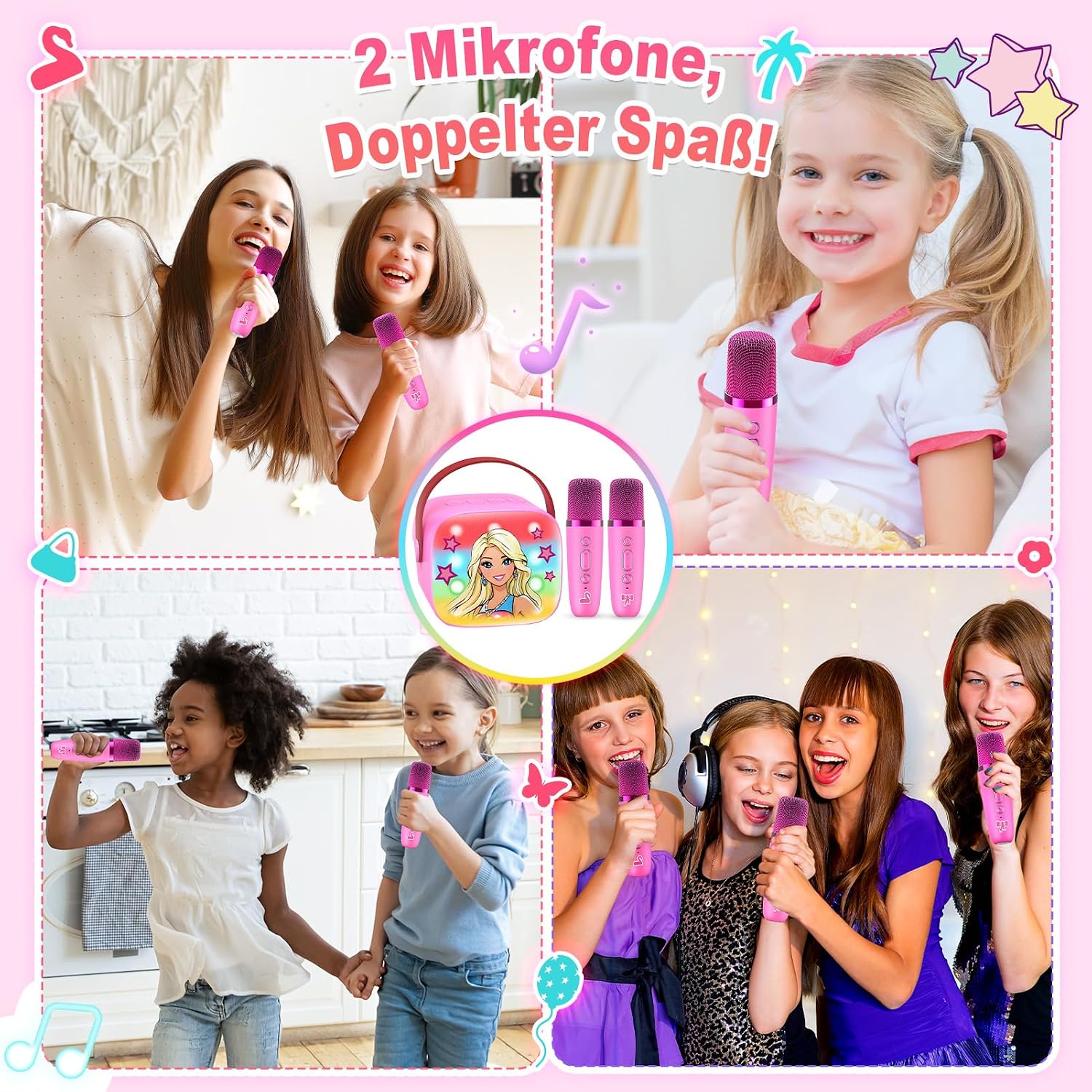 Thumbnail 5 de Dislocati Karaoke Maschine Mädchen 3–12 Jahre