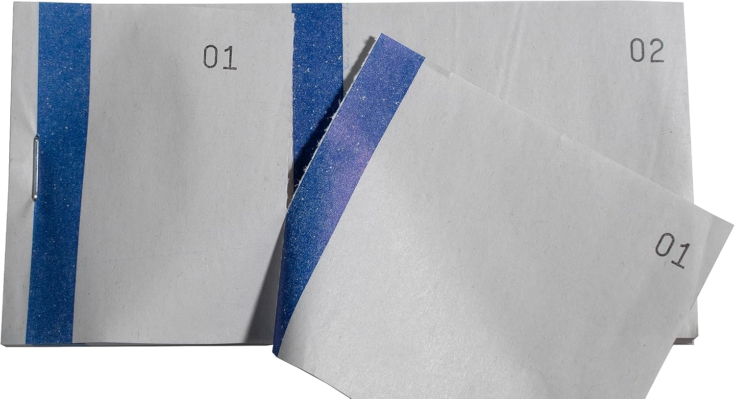 Detalle 2 de Exacompta Rif. 96399E – Confezione da 10 blocchi venditori con 100 fogli numerati e coupon staccabili (6,6 x 13,5 cm)