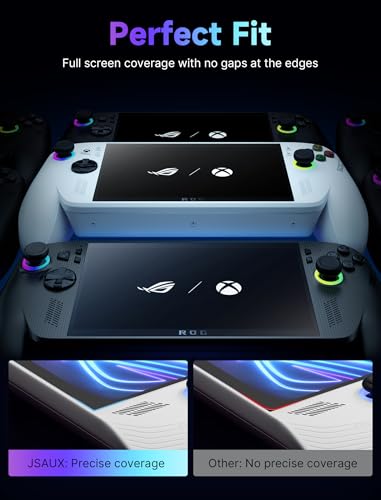Thumbnail 4 de JSAUX Protector de Pantalla 7" para ROG Ally / ROG Xbox Ally (2 piezas) antirreflejos y cristal templado 9H