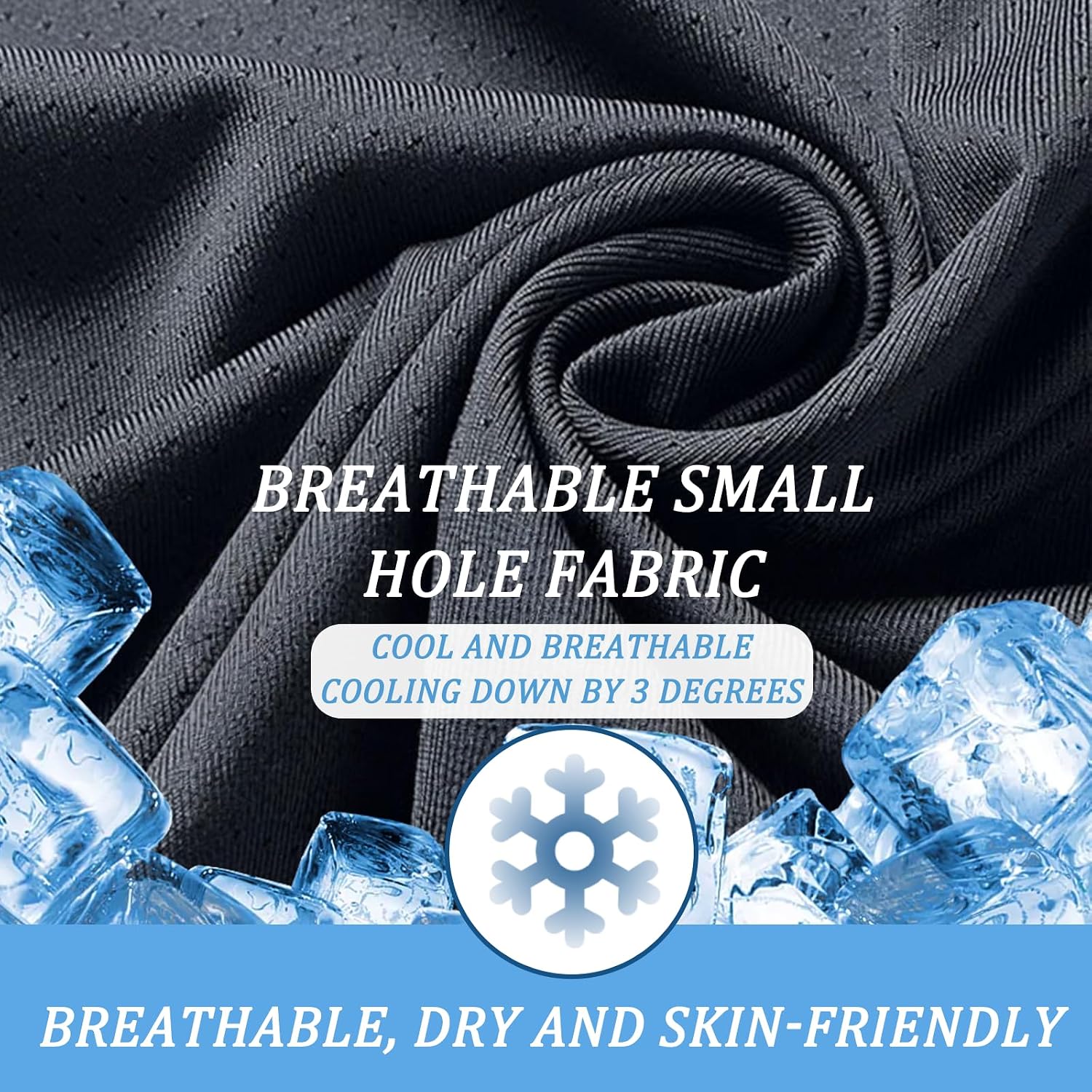 Detalle de JiaYouLC quick dry sport T shirts 3 pack