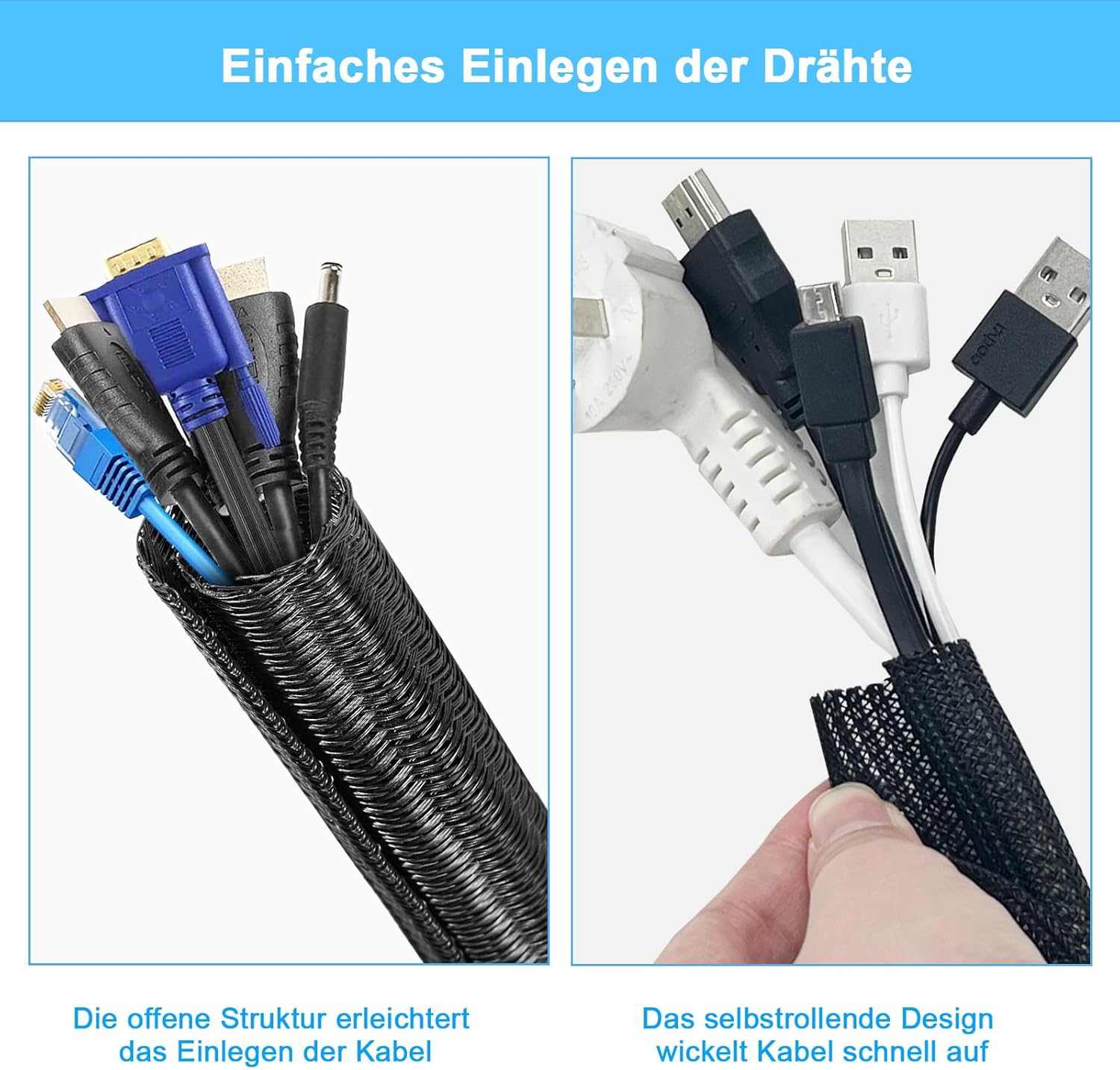 Thumbnail 2 de SURFOU Recoge Cables 3.1m 13mm Protector