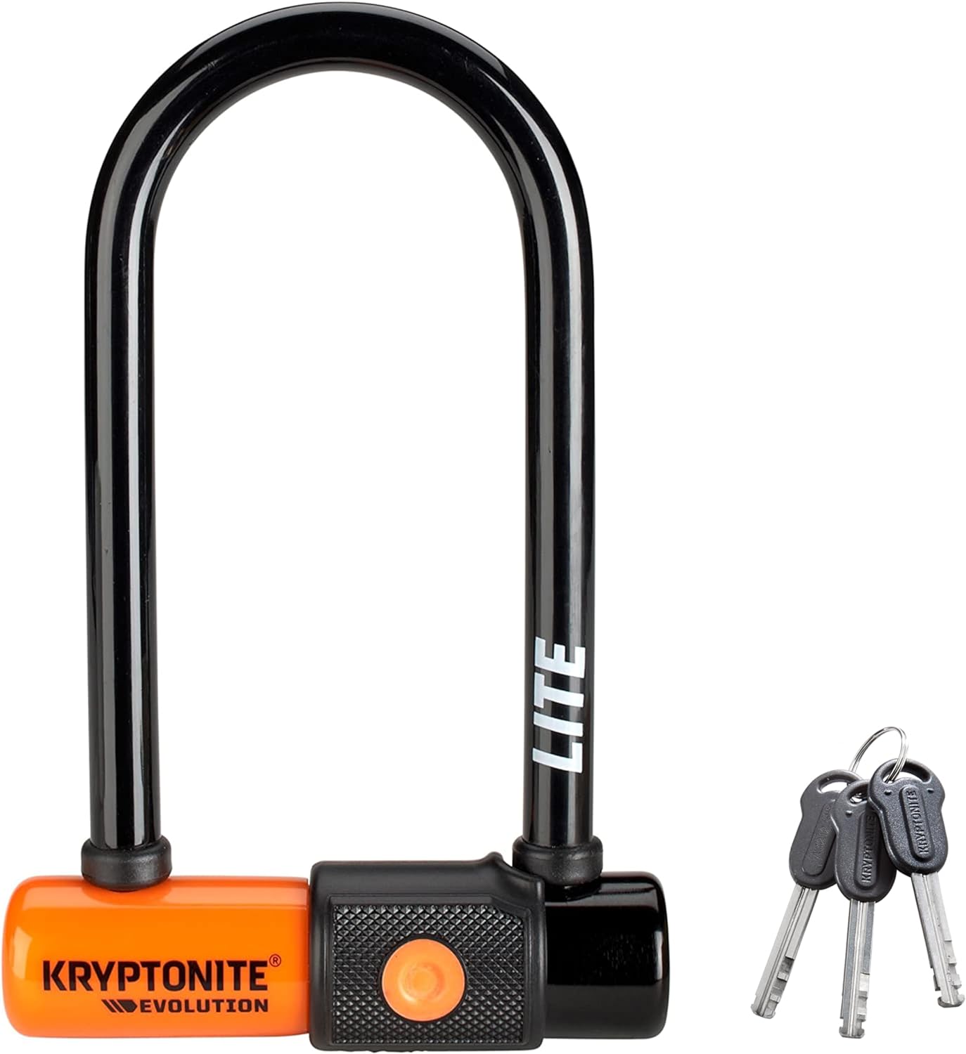 Kryptonite Evolution Lite Mini-6 – zapięcie pałąkowe 11 mm, 7 × 15,2 cm