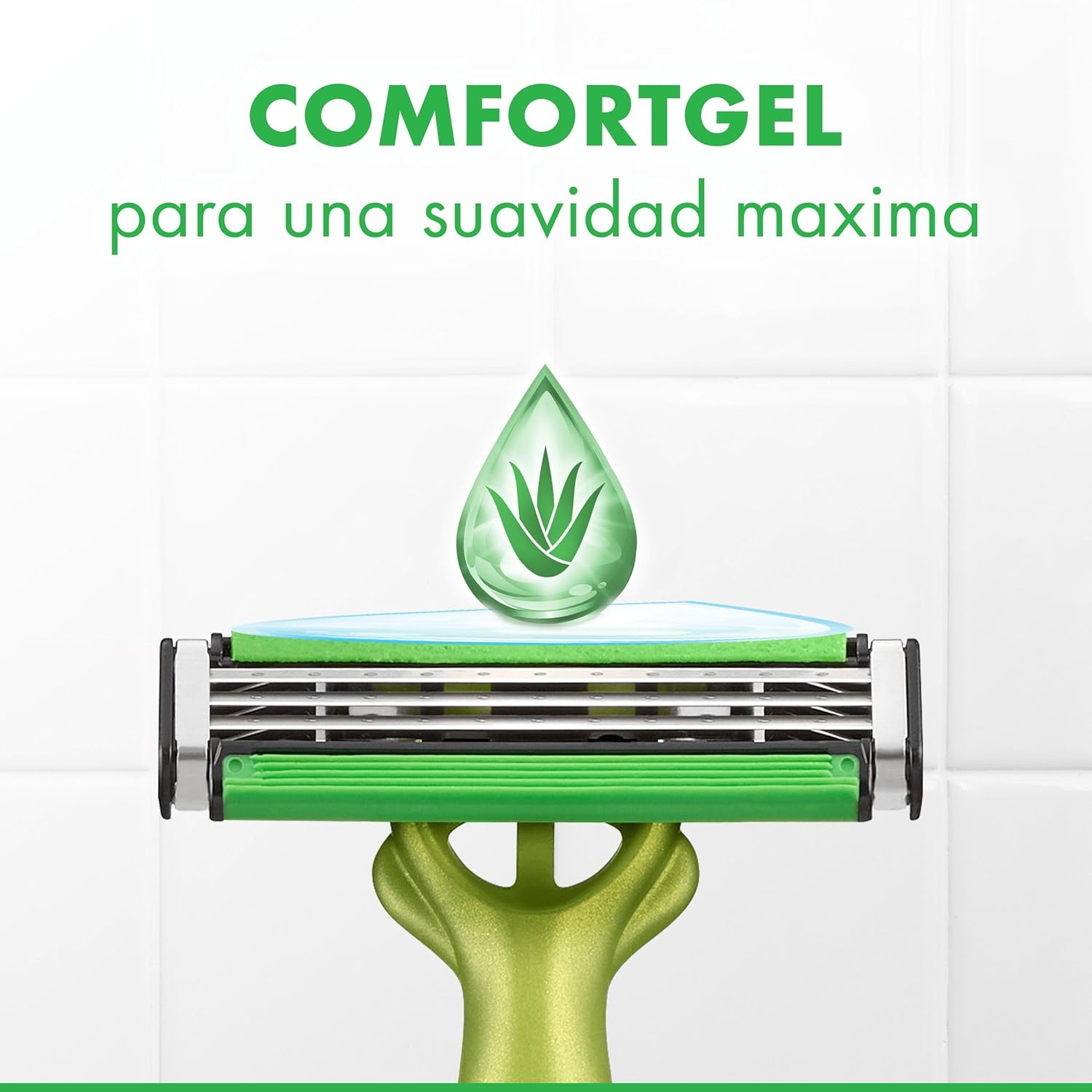 Thumbnail 4 de Gillette Blue3 Sensitive maquinilla desechable 10 uds