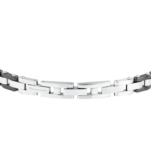 Thumbnail 2 de Maserati Pulsera para Hombre en Acero, Oro 18k y Cerámica Ceramic Gold (JM424AXU05)