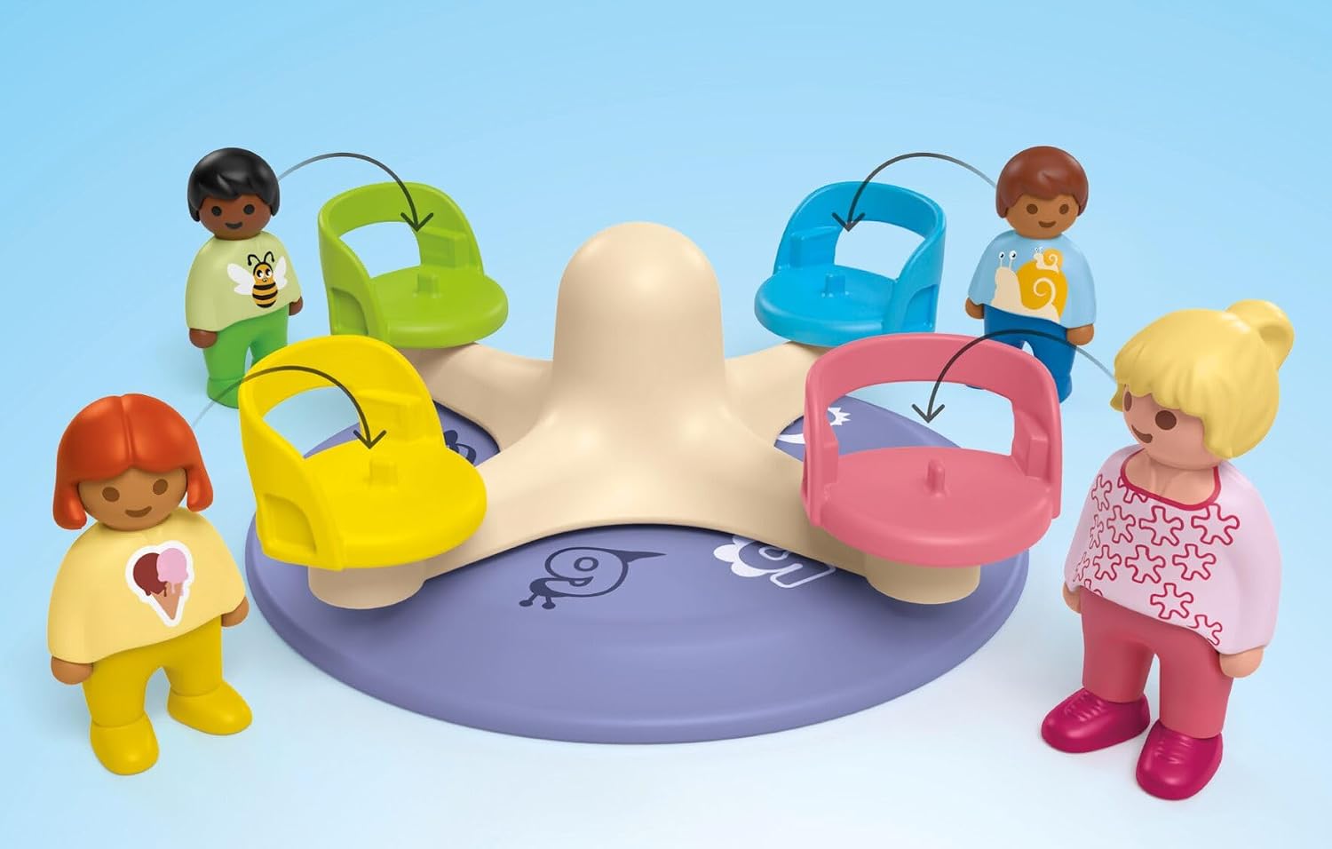 Detalle 2 de PLAYMOBIL Number Carousel 71701