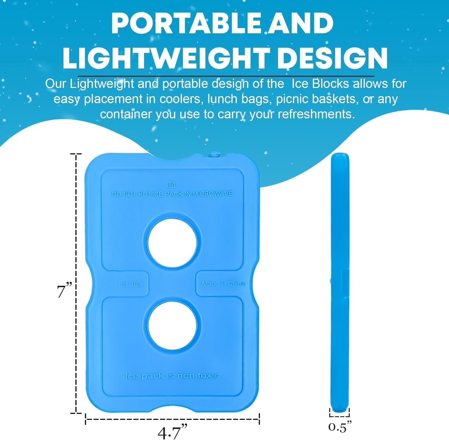 Thumbnail 3 de Roe Tenpo Home Freezer Blocks Ice Packs