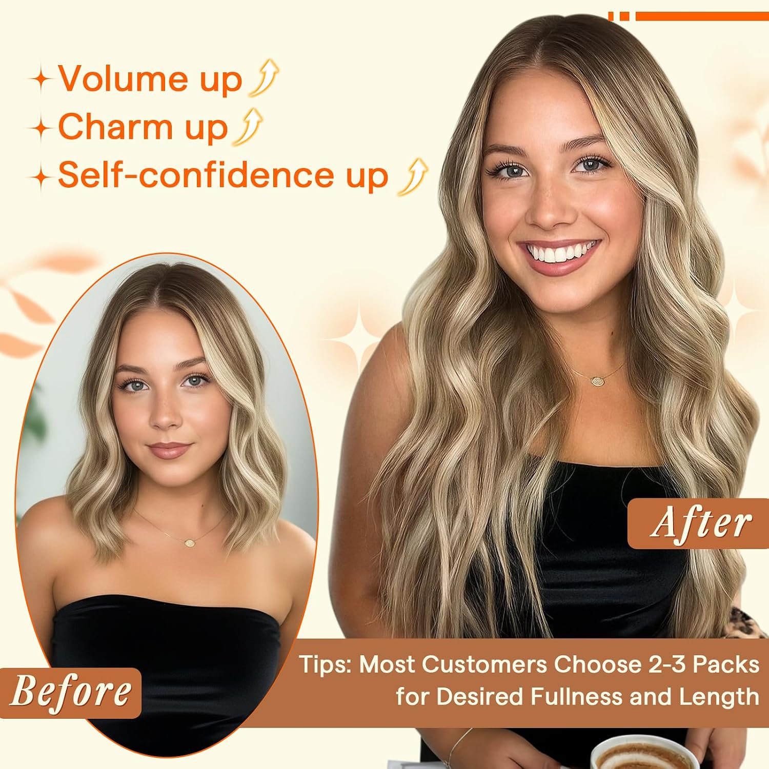 Thumbnail 4 de Full Shine Butterfly Weft Extensions 16 Inch 50G