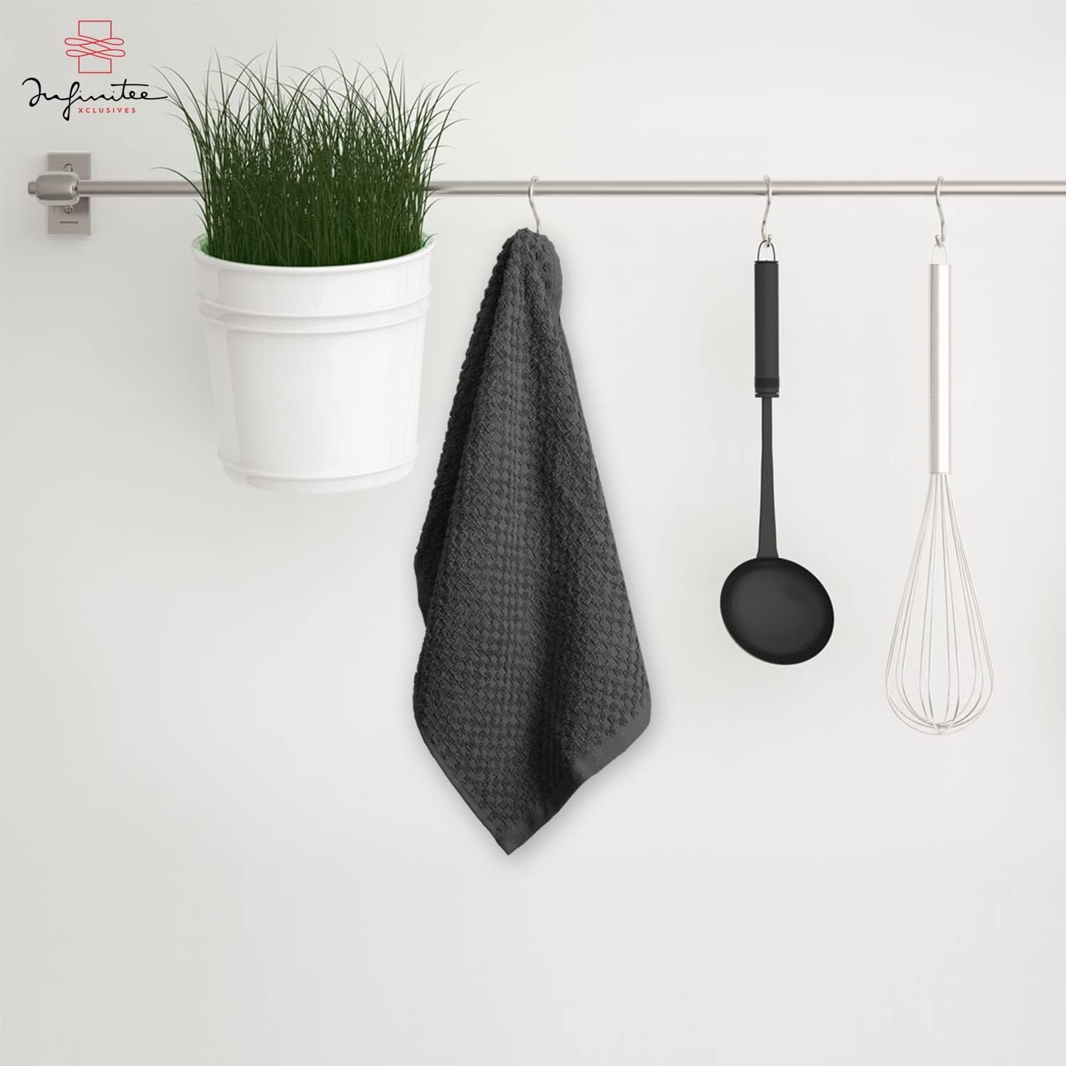 Detalle 2 de Infinitee Xclusives Kitchen Towels 15x25 Inch